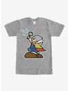 Marvel Cartoon Thor with Hammer T-Shirt