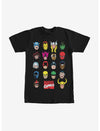 Marvel Hero Portrait Bingo T-Shirt