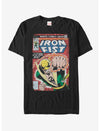Marvel Iron Fist Comic Book Print T-Shirt