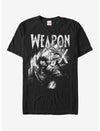 Marvel X-Men Wolverine Weapon X Grayscale T-Shirt